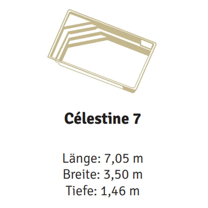 Célestine 7 2D-Skizze