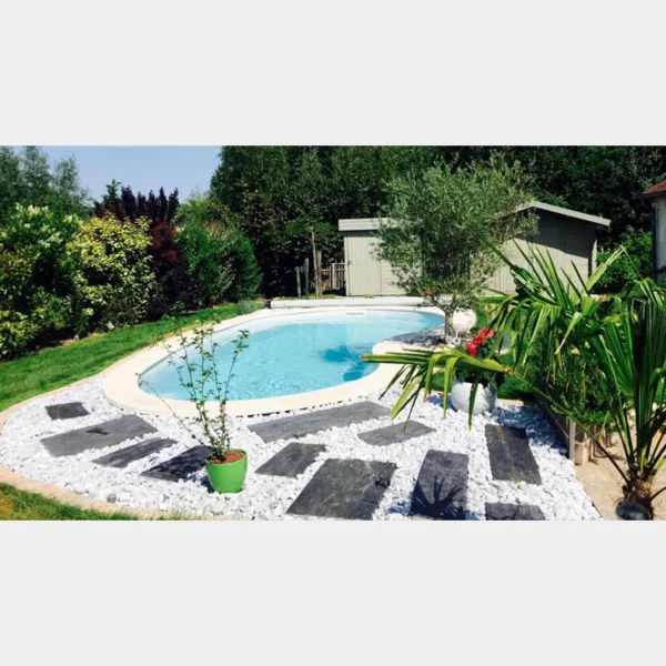 GFK Pool Cornaline - eigenes Schwimmbad im Garten