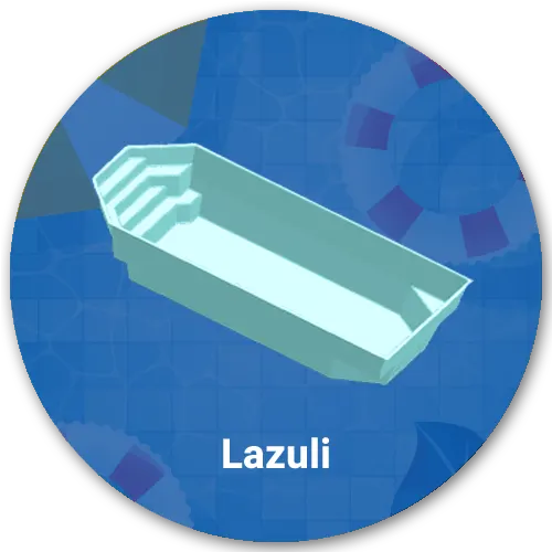 GFK Pool Komplettpaket Lazuli