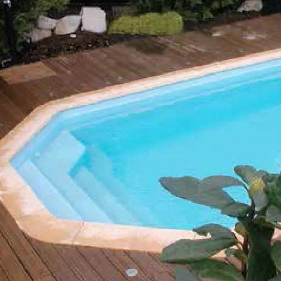 GFK Pool Lazuli 8 - Schwimmbad im Garten