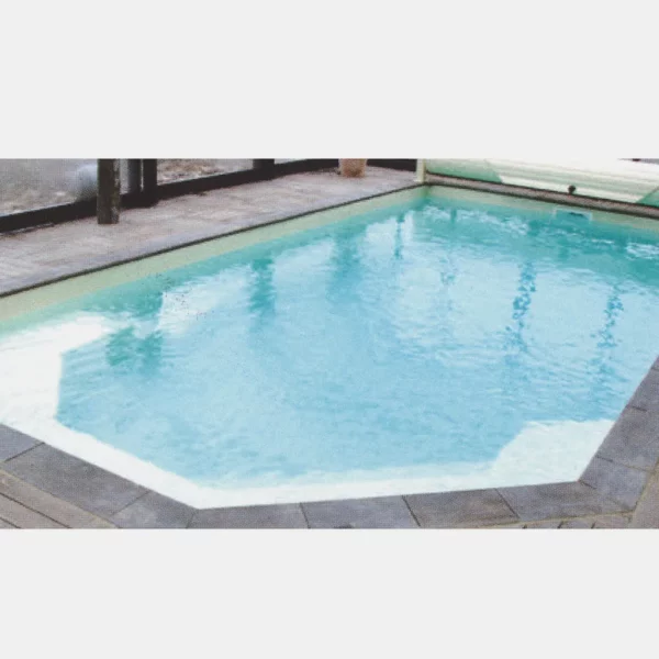 GFK Pool Lazuli 9 - Swimmingpool auf der Terrasse