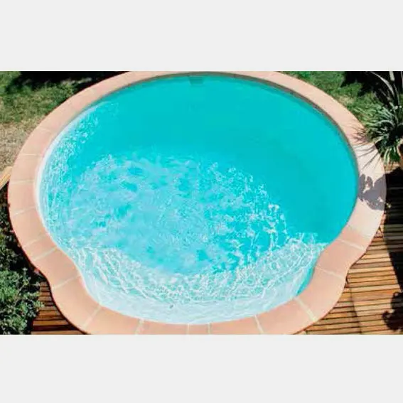 GFK Pool Nacre - eigenes Schwimmbad zuhause
