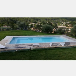 GFK Pool Onyx 11 - Schwimmbecken im großen Garten