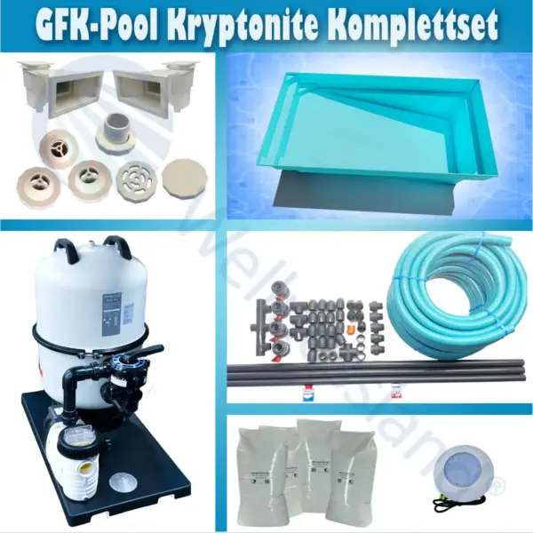 GFK Pools Komplettpaket Kryptonite