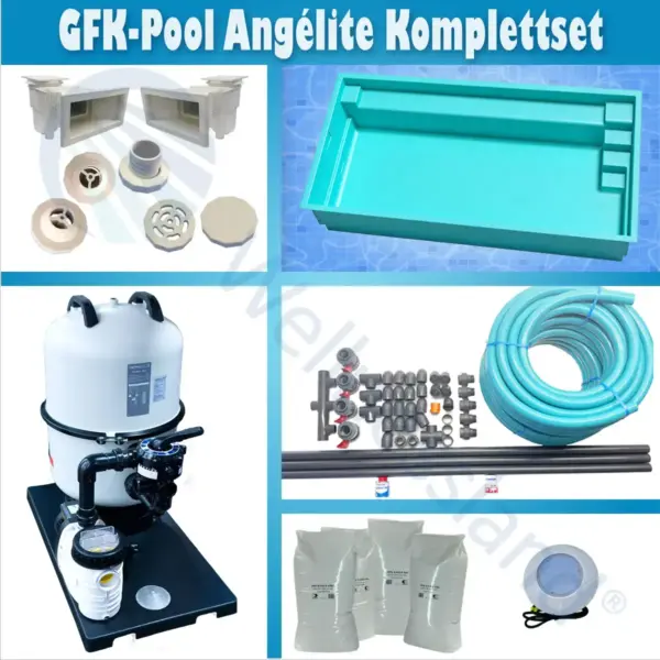 GFK Pools Komplettpaket Angélite