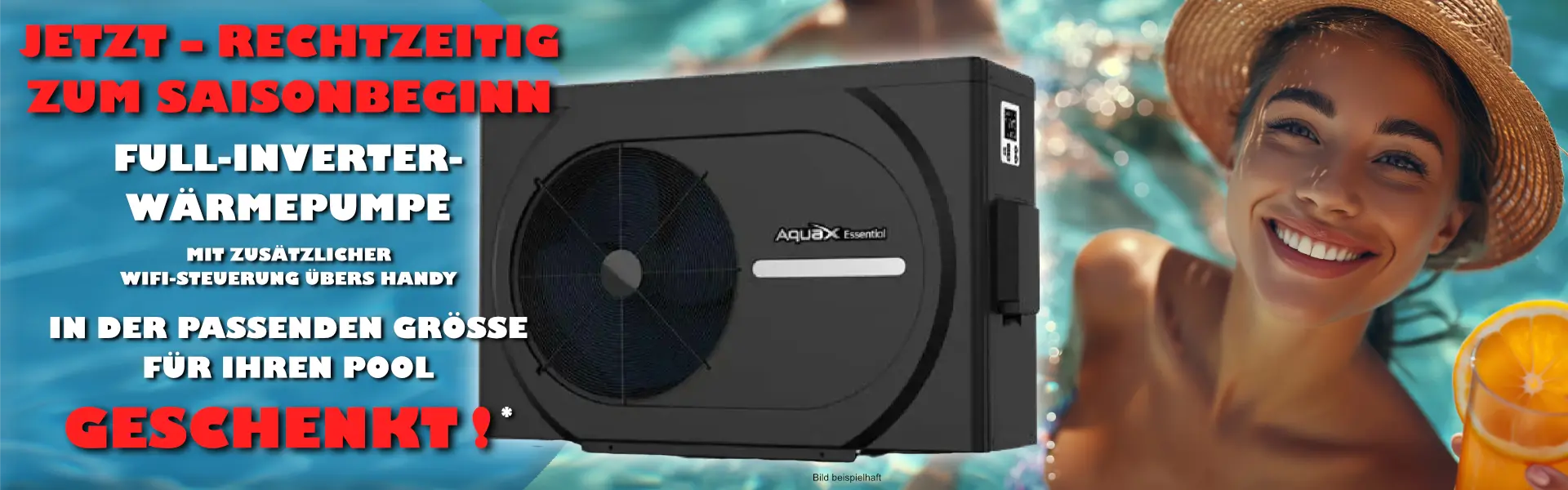 Gratis 1 x Full-Inverter-Wärmepumpe